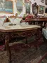 Барокова холна гарнитура комплект с маса и табуретка , снимка 10