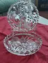 Комплект от две кристални купички, снимка 1