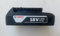 BOSCH GBA 18V 1.5Ah - Литиево-йонна батерия, снимка 2
