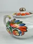Руски порцелан, Жар-птица, Вербилки , снимка 3