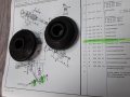 431407181F**NEU**VAG**AUDI**A100-200**ТАМПОНИ ЗА ПРЕДЕН НОСАЧ**, снимка 2