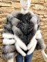 Дамско зимно палто от лисица код 87, снимка 1 - Палта, манта - 35710126