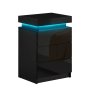 Елегантно и функционално шкафче с RGB LED осветление WFBS-BT-D0113BL, снимка 1 - Шкафове - 42412262