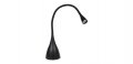 LED настолна лампа, черна с гъвкава шия, Automat, снимка 1 - Настолни лампи - 34445794
