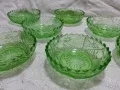 Стъклени купички цветно стъкло , снимка 2