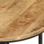 vidaXL Стифиращи маси, 3 бр, манго масив, снимка 5