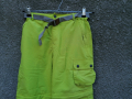 Продавам нови дамски летни бързосъхнещи панталони с откачане на крачолите с коланче цвят електрик , снимка 2