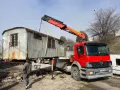 Транспорт камион с кран и услуги с кран. кошница за хора, вишка., снимка 1
