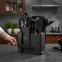 Кухненски комплект от 19 части Cheffinger KSUT01 - ножове, силиконови прибори, поставка и дъска за р, снимка 5