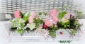 Великденска украса за маса в розово, снимка 1
