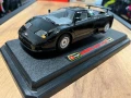 Метална колекционерска количкa BBURAGO BUGATTI EB 110 мащаб 1:24, снимка 1