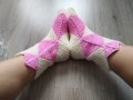 Плетени Дамски чорапи, снимка 2
