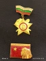 Две значки ЗА КОМУНИСТИЧЕСКИ ТРУД - СТРОЙМ ЗА РОДИНАТА от соца за КОЛЕКЦИЯ 39244, снимка 1