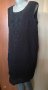 Черна миди рокля от кенар(памук)🍀❤️XL, 2XL❤️🍀арт.6016, снимка 2