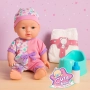 Кукла Сладко бебе - В комплект с шише, гърне и други аксесоари, снимка 5
