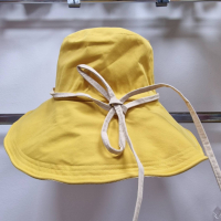 Красива дамска шапка с панделка в модерни нежни цветове (001) - 4 варианта, снимка 2 - Шапки - 44778824