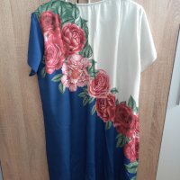 Нова рокля с флорален мотив, с етикет, снимка 4 - Рокли - 41974599