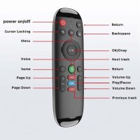 Qwerty Клавиатура с Air Mouse Дистанционно, снимка 2 - Дистанционни - 40390676