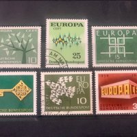 1643. Германия 1961 /72 = “ EUROPA stamps ” , снимка 1 - Филателия - 41463091
