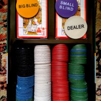 Настолна игра - Texas Holdem Poker Set, снимка 2 - Настолни игри - 40049348