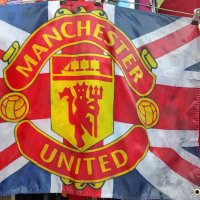 Флагове на Manchester United и Barcelona, снимка 1 - Фен артикули - 44174871