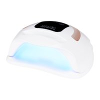 Лампа за сушене на нокти Dual Led Glow S1 168 W-златисто,сребристо,розово, снимка 3 - Педикюр и маникюр - 41018834