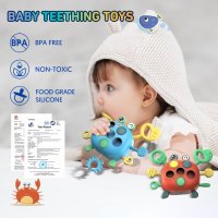 SUPFEEL Бебешки сензорни играчки рак за 2-3 годишни, снимка 4 - Други - 42180264