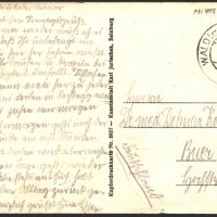 Пътувала пощенска картичка Гора в Пинцгау преди 1929 Австрия, снимка 2 - Филателия - 35817562