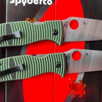 SPYDERCO CARIBBEAN C217 Sheepsfoot /Drop-Point, снимка 5 - Ножове - 42345584