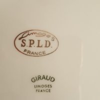 Порцеланов сервиз за хранене  GIRAUD LIMOGES S.P.L.D. France - 37 части, снимка 9 - Антикварни и старинни предмети - 34085460