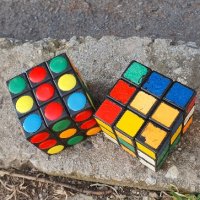 Ретро кубчета Рубик , снимка 5 - Антикварни и старинни предмети - 44163291