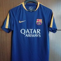 FC Barcelona Nike оригинална тренировъчна тениска фланелка Барселона 2015/2016 размер М , снимка 1 - Тениски - 42665948