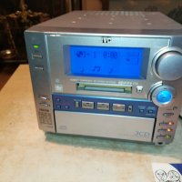 jvc minidisc/cd receiver-внос germany 1108211002, снимка 1 - Ресийвъри, усилватели, смесителни пултове - 33783776
