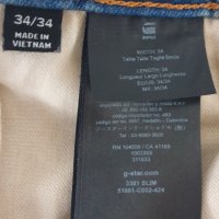 G - Star 3301 Slim Fit Mens Size 34/34 НОВО! ОРИГИНАЛ! Мъжки Дънки!, снимка 10 - Дънки - 44638967