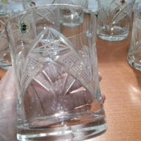 Кристални чаши  Зорница , снимка 12 - Антикварни и старинни предмети - 44466067