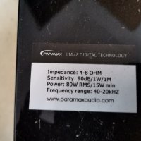 paramax-lm 48 digital technology-HI-END, снимка 9 - Тонколони - 42302208