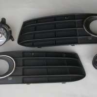 Комплект халогени с решетки за AUDI A4 B8 2009-2012, снимка 2 - Аксесоари и консумативи - 42034583