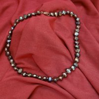Огърлица от речни перли, снимка 1 - Колиета, медальони, синджири - 39278704