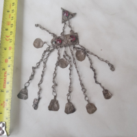 Трепка, накит, възрожденски,наушник,от на баба скрина, снимка 4 - Антикварни и старинни предмети - 44725464