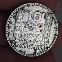 10 франка 1930 г сребро

, снимка 1 - Нумизматика и бонистика - 41737200