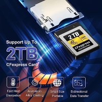 Нов Адаптер за Четец на карти CFexpress тип B, USB 3.2 Хъб Докинг станция, снимка 6 - Друга електроника - 41789650