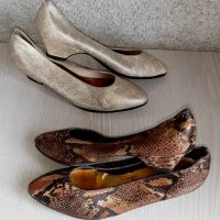 Продавам италиански елегантни обувки Bata, нисък ток, снимка 1 - Дамски елегантни обувки - 41839128