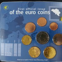 Белгия 1999 - 2000 - Евро сет - комплектна серия от 1 цент до 2 евро, снимка 1 - Нумизматика и бонистика - 44312069