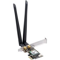  Cudy Мрежова карта , WiFi 6, PCIe, 2.4/5 GHz, 574 - 2402 Mbps - WE3000 - 24 месеца гаранция, снимка 6 - Мрежови адаптери - 41190904