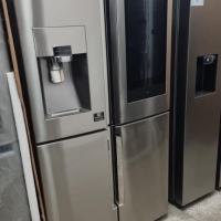 Хладилник с фризер Finlux SBS-440BL GLASS , 439 l, E , No Frost , Черен, снимка 13 - Хладилници - 36083508