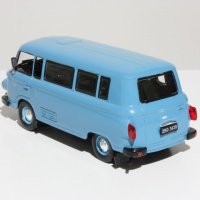 Barkas B1000 микробус 1963 - мащаб 1:43 на DeAgostini моделът е нов в блистер, снимка 6 - Колекции - 44494293