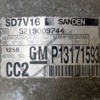 Компресор климатик Saab 9-3 2004-2015 SA251021N-60, снимка 4 - Части - 34704499