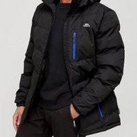 Мъжко яке   Trespass Black Blustery Male Padded Jacket-размер  XL , снимка 1 - Якета - 35863672