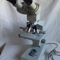 Бинокулярен микроскоп Laboval Carl Zeiss, снимка 1 - Медицинска апаратура - 41572078