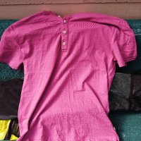 Мъжка блуза с къс ръкав Hugo Boss - L размер, снимка 3 - Блузи - 33869531